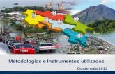 Metodologías e Instrumentos utilizados. Planes de Desarrollo de los Pueblos Indígenas / MIDEPLAN, Guatemala