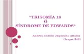 Exposición trisomía 18