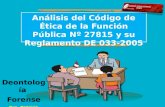 PPT CÓDIGO DE ÉTICA DE LA FUNCIÓN PÚBLICA-AYALA TANDAZO JOSÉ EDUARDO-ULADECH PIURA-PERÚ 2013