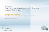 Branding en SharePoint 2010. Trucos y Buenas Prácticas | SolidQ Summit 2012