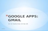 Google apps gmail tutoriala