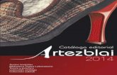 Catalogo Editorial Artezblai 2014