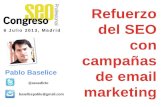 Seopro (2013) refuerzo del seo con campañas de email marketing