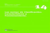 Las Juntas de Clasificación: Características y Funcionamiento.