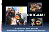Origami al colegio