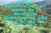 Certificación Cafes Especiales Huila