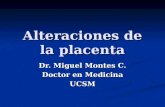 9. alteraciones de la placenta