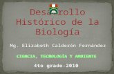 Desarrollo histórico de la biología
