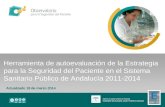 Herramienta de autoevaluación para unidades de la Estrategia para la Seguridad del Paciente 2011-2014