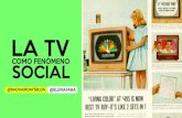 La TV como fenómeno social