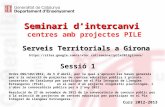 Seminari PILE Girona - sessio 1