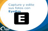 Capture y edite sus fotos con eyeem