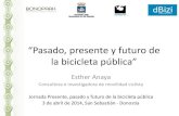 Pasado, presente y futuro de la bicicleta pública