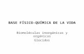 Tema 1. Base físico química de la vida.  biomoléculas orgánicas. glúcidos