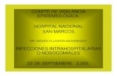 2005 Presentación Epidemiología Hospital Nacional San Marcos