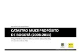 Unidad Administrativa Especial de Catastro | Catastro Multipropósito (2008 - 2011)
