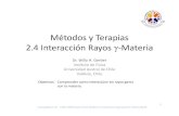 UFRO Master Fisica Medica 2 4 Interaccion Radiacion Gamma Materia