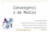 Convergencia de medios  - Lic. Maximiliano Aracena (2011)