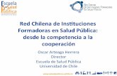 Red Chilena de instituciones formadoras en Salud Pública; desde la competencia a la cooperación