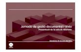 Solució de gestió documental i arxiu ABSIS - presentació 03 06-2013