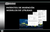 Patentes de invención y modelo de utilidad