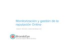 Monitorización de la Reputación de la Marca Online con BrandsEye