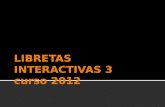 Libretas interactivas 3