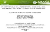 La competitividad de la agroindustria en colombia, wiki 7