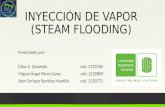 Inyección de vapor (steam flooding)
