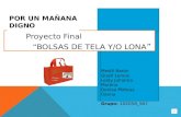 Proyecto Bolsas de Lona y o Tela