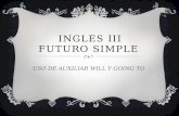 Ingles futuro simple