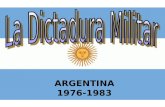 Dictadura Militar 1976 1983