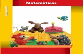 Libro de matemáticas de 3° de primaria