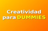 Creatividad para dummies (2008)