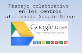 Trabajo colaborativo con Google Drive