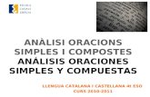 Gramàtica U1 Llengua catalana i castellana 4t ESO