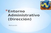 Entorno administrativo (dirección)