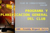 Programa y planificacion general del club