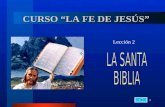 La Fe de Jesús Lección02