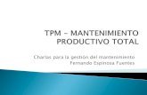 Concepcion tpm mantenimiento productivo total