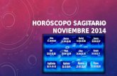 Horóscopo sagitario para noviembre2014