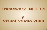 Framework .NET 3.5 01 Conceptos básicos y entorno