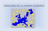 Creación de la union europea