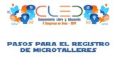 Registro MicroTalleres CLED 2014