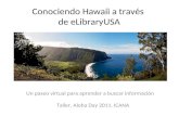 Conociendo Hawaii a través de eLibraryUSA