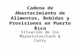 Cadena de Abastecimiento de Alimentos, Bebidas y Provisiones en Puerto Rico