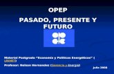 OPEP Pasado, Presente Y Futuro