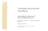 CreacióN De ArtíCulos CientíFicos