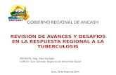 Avances y Desafíos en la Respuesta a la TB - Región Ancash