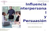 Lalo Huber - Conferencia Influencia Interpersonal y Persuasión